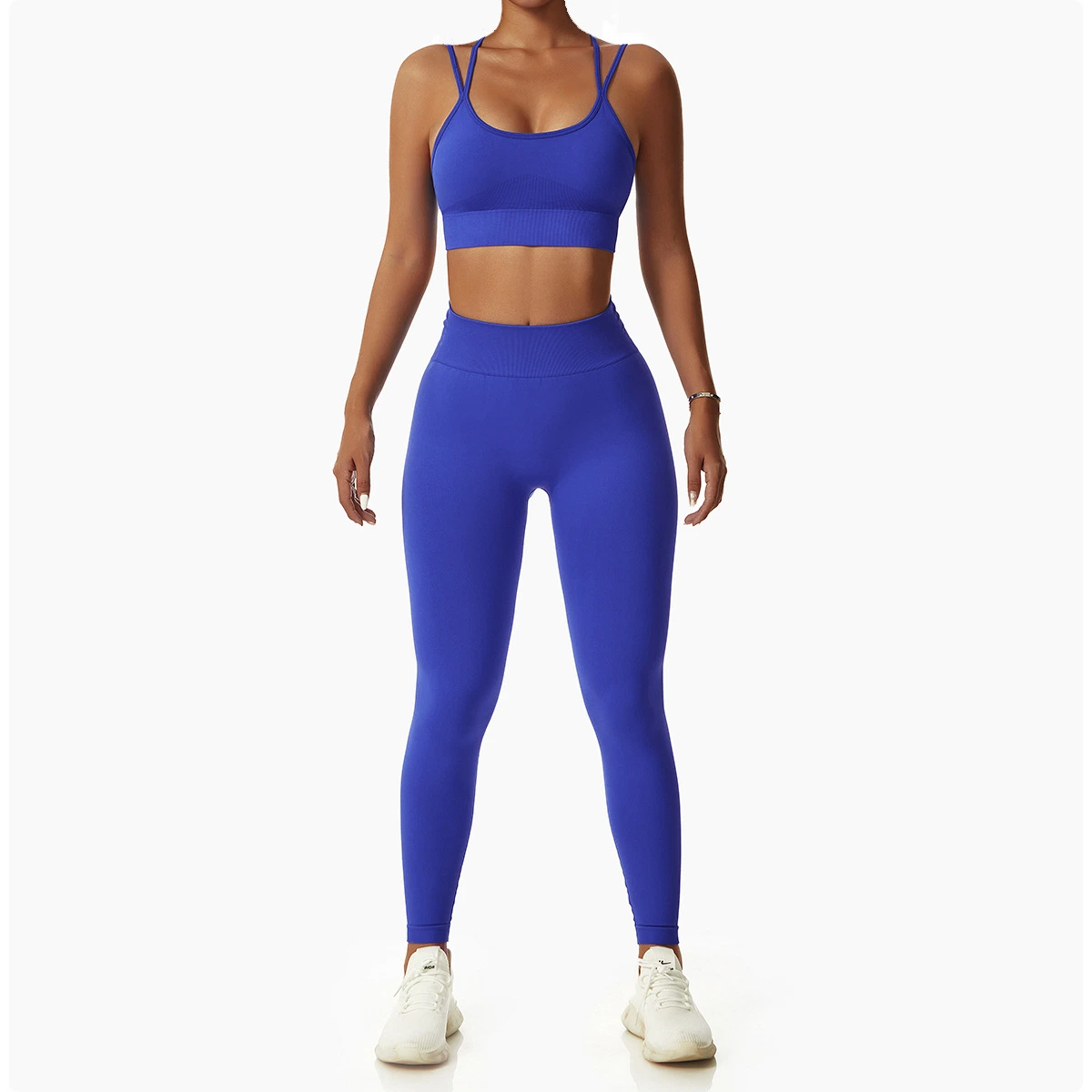 New In Store! Neon Tie Dye Energy Bras + Align Wide Leg Crop in True Navy -  The Sweat Edit